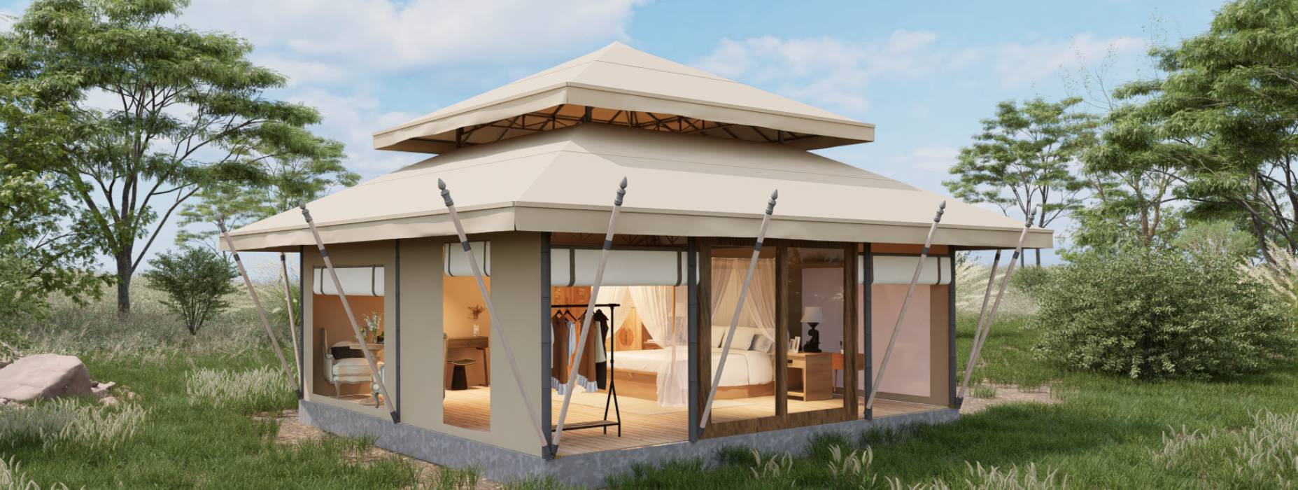 佳县户外野奢帐篷